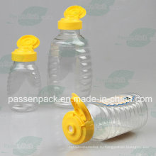 150г ПЭТ бутылка с медом с силиконовым клапаном (PPC-PHB-08)